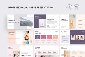 Professional Business Google Slides