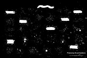 Paint splatter photoshop brush set, a Brush Add-On by FOXYdigitalart (Thumbnail 3 of 6)