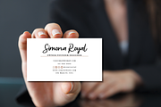 Elegant Business Card Template, a Business Card Template by SimoDigitalArt (Thumbnail 7 of 10)
