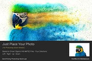 Sand Rising Photoshop Mock-ups, an Action Add-On by SlideSalad (Thumbnail 16 of 21)