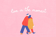 Big love | Hand-lettered font, a Handwritten Font by JuliaVolkova (Thumbnail 8 of 8)