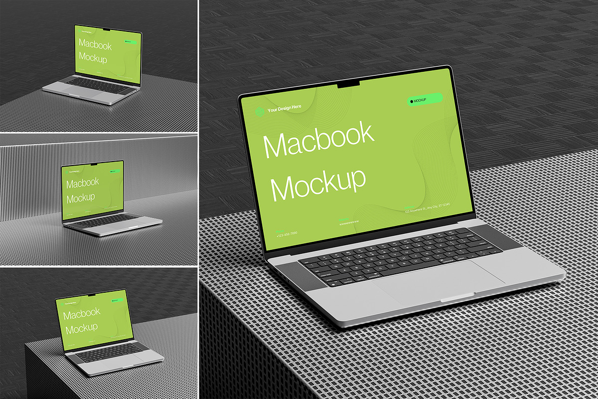 Macbook Mockup, a Mac Mockup by Design Source_ (Photo 1 of 4)