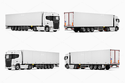 Semi Truck Mockup 3, an Advertising Mockup by Mockupix (Thumbnail 9 of 10)