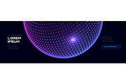 Abstract tech background with, a Technology Illustration by RDShop (Thumbnail 3 of 3)