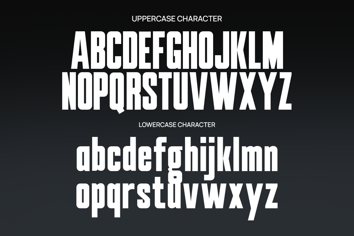 Chronex Condensed Futuristic Font, a Sans Serif Font by Vadovastd (Photo 2 of 10)
