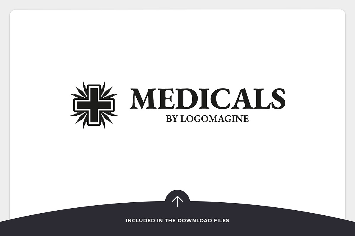 Medical Marijuana Logo Template, a Branding & Logo Template by LOGOMAGINE (Photo 16 of 16)