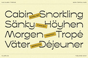 Kaligra Tropicana Sans, a Sans Serif Font by Kaligra.co (Thumbnail 7 of 22)