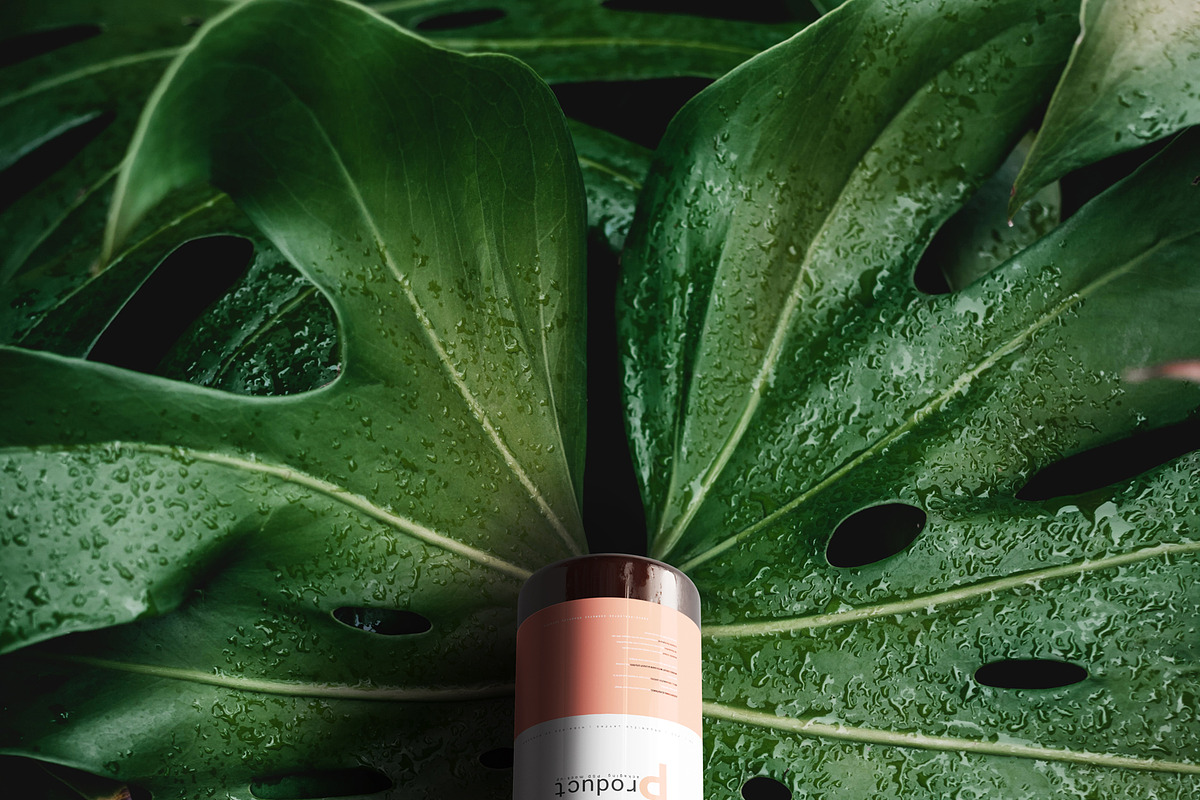 Small Pump Bottle Mockup, a Cups & Container Mockup by pmvch (Photo 7 of 10)