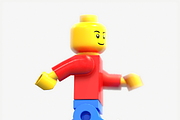Lego Man PBR rigeed, a Characters & Person 3D Model by Daniel Mikulik (Thumbnail 5 of 15)