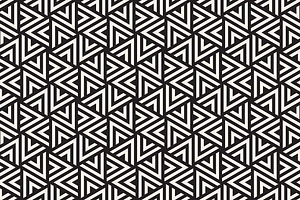 Triangles. Seamless Patterns Set 6