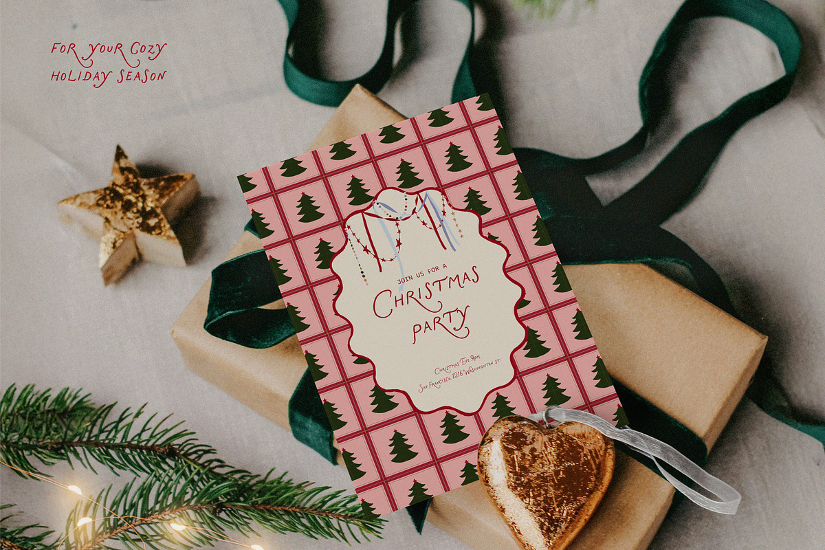 Whimsy Christmas collection, a Seasonal Illustration by lokko studio (Photo 8 of 11)