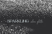 Sparkling Silver Glitter Set, an Object Graphic by My Wondercolor (Thumbnail 1 of 4)