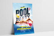 Pool Party Flyer / Poster, a Flyer Template by Mariux (Thumbnail 1 of 2)