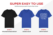 T-Shirt Merch Mockup, a Merchandise Mockup by Brent Galloway (Thumbnail 2 of 6)