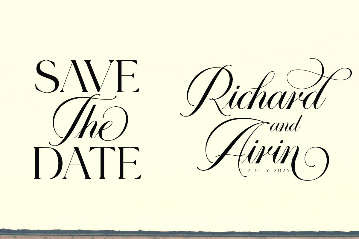 Gervia Font Duo, a Script Font by Lucky Type (Photo 8 of 18)