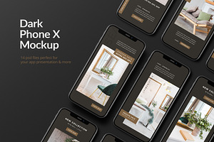 Black Phone Mockup, an iPhone Mockup by Mockup Supper