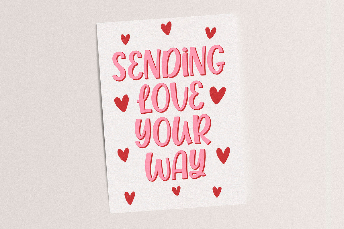 Fantasyland - quirky font, a Sans Serif Font by Kamilla.writes.letters (Photo 9 of 9)