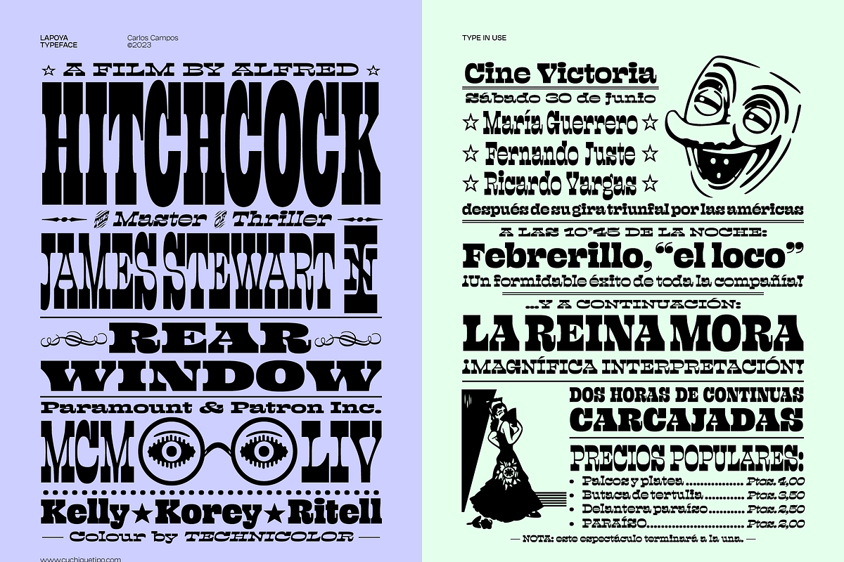 Lapoya Font, a Slab Serif Font by Cuchi, qué Tipo! Foundry (Photo 17 of 18)