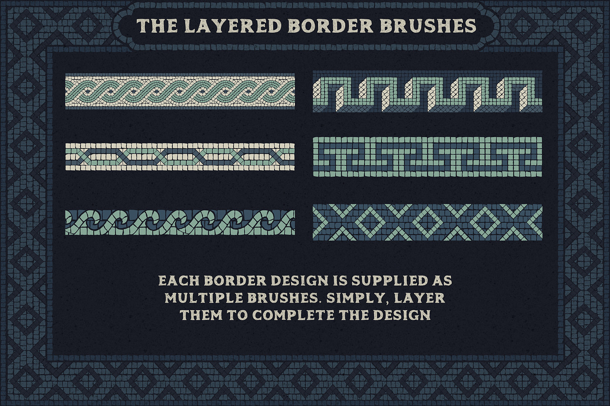 Mosaic Maker - Affinity Brushes, a Brush Add-On by The Artifex Forge (Photo 10 of 12)