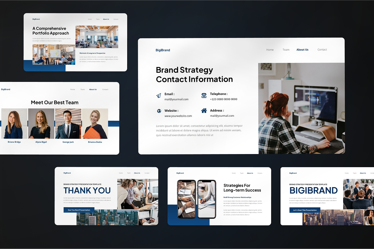 Brand Strategy Google Slides, a Presentation Template by SquidPixey (Photo 6 of 7)
