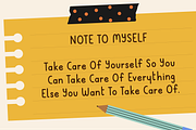 Perfect notes font, a Handwritten Font by Nyla.Studio (Thumbnail 4 of 9)