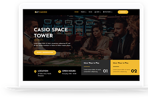 AT Casino Onepage WordPress Theme