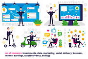 Business Mascot UI UX Bundle, a Templates & Theme by Manudesign (Thumbnail 2 of 5)