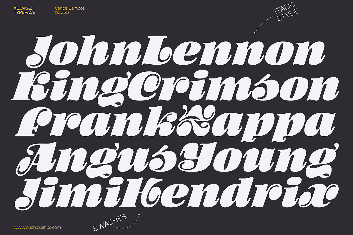 Aljaraz Font, a Serif Font by Cuchi, qué Tipo! Foundry (Photo 3 of 15)