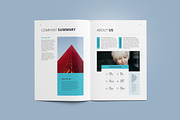 Company Profile Template, a Brochure Template by WOWPro (Thumbnail 4 of 10)