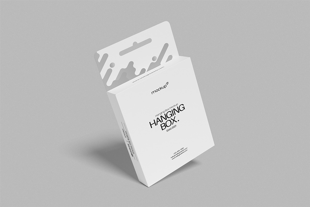 Hanging Box Mockup, an Advertising Mockup by swsi-studio (Photo 2 of 5)