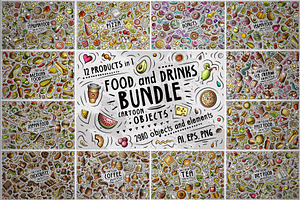 -80% Food & Drink Objects Bundle