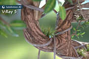 Subdivision&LowPoly fairy tree house, an Architecture 3D Model by Cute & 3D (Thumbnail 3 of 28)