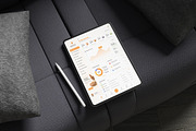 iPad Pro Mockup for UI Design, an iPad Mockup by My Code Std (Thumbnail 2 of 3)