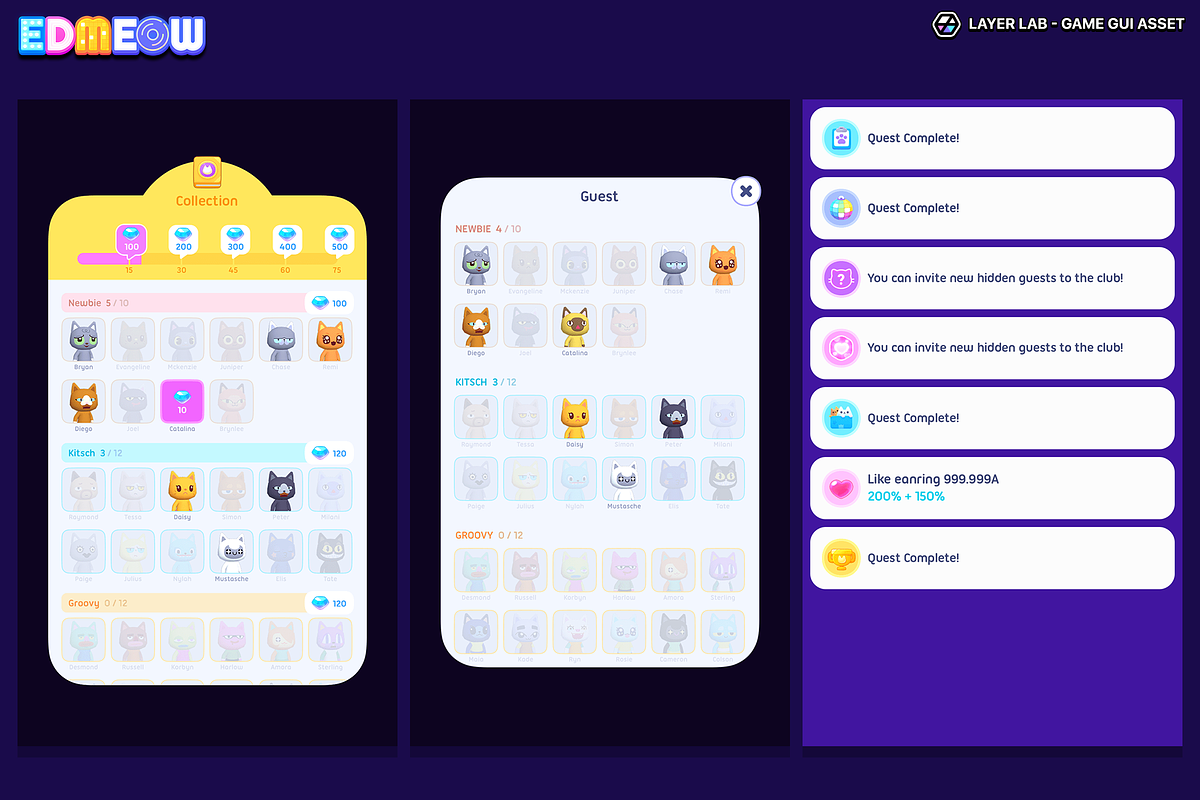 GUI - Neon2, an UI Kit Template by LAYERLAB (Photo 15 of 34)