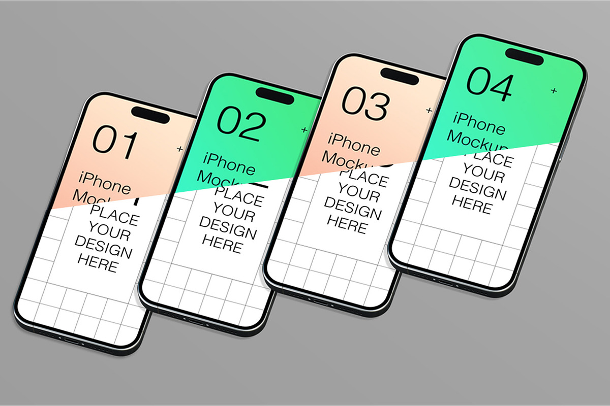 Minimalist Device iPhone Mockup, an iPhone Mockup by Jiwstudio (Photo 6 of 6)