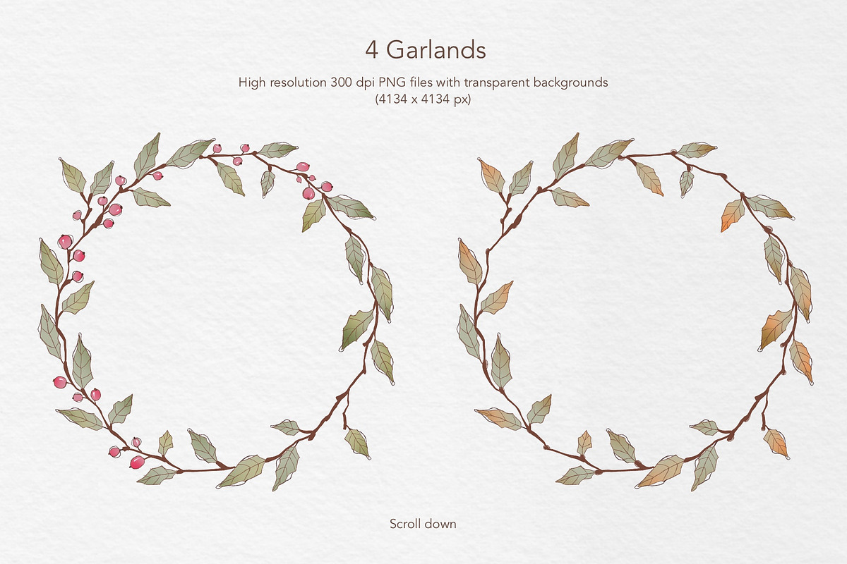 Little Fairies Clipart Collection, a Decorative Illustration by Rosangela Curti (Photo 9 of 14)