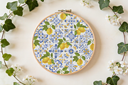 Round Embroidery Hoop Mockup, a Product Mockup by TatiMockup (Thumbnail 3 of 4)
