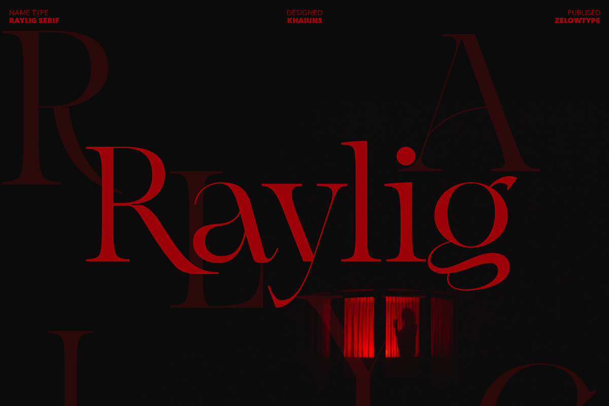Raylig - Classic Serif, a Serif Font by zelow type (Photo 1 of 15)