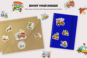 Animated Vehicle Stickers, an Emoji Icon by Prosymbols (Thumbnail 5 of 11)
