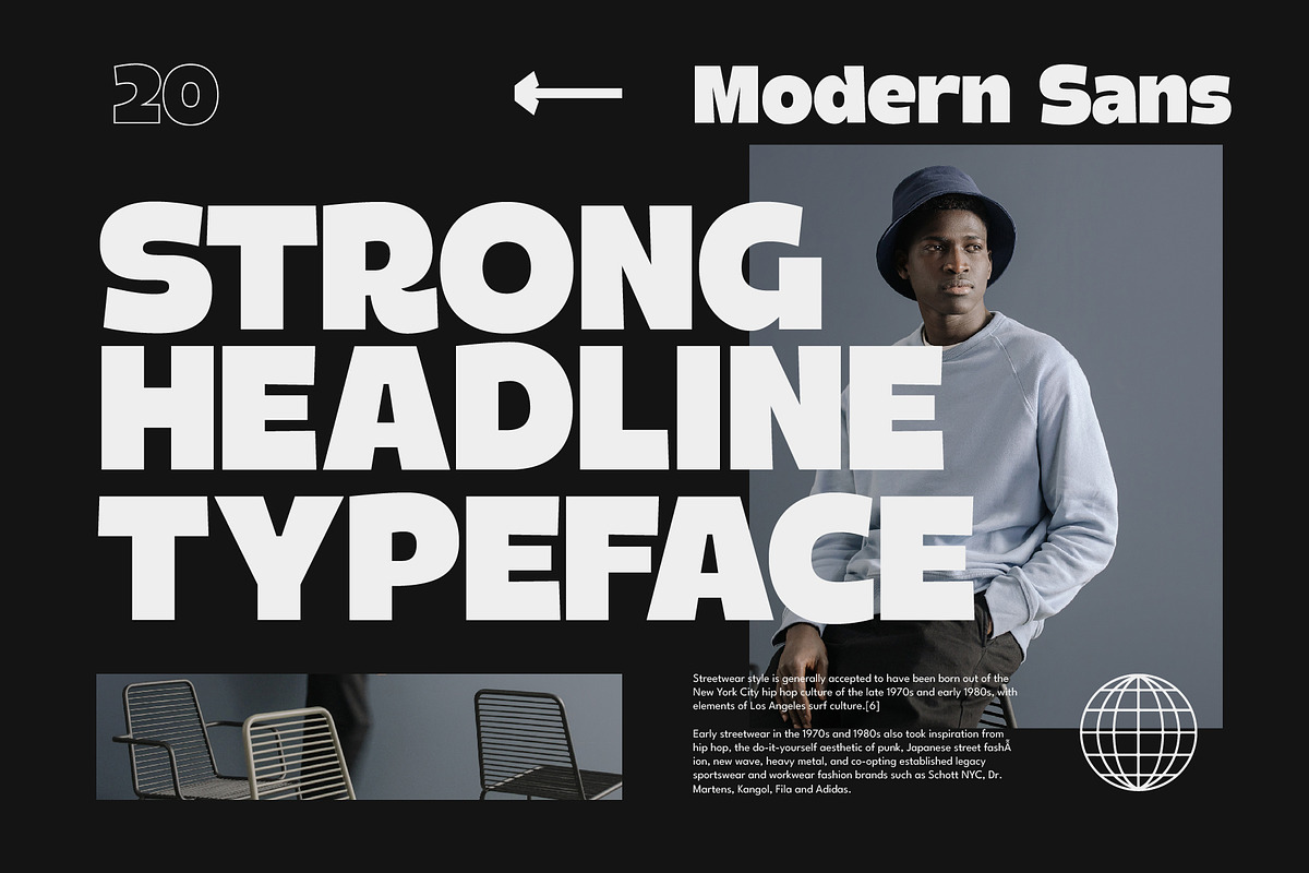 Montra - Bold Sans Display Font, a Sans Serif Font by Surplus Type Co (Photo 2 of 9)