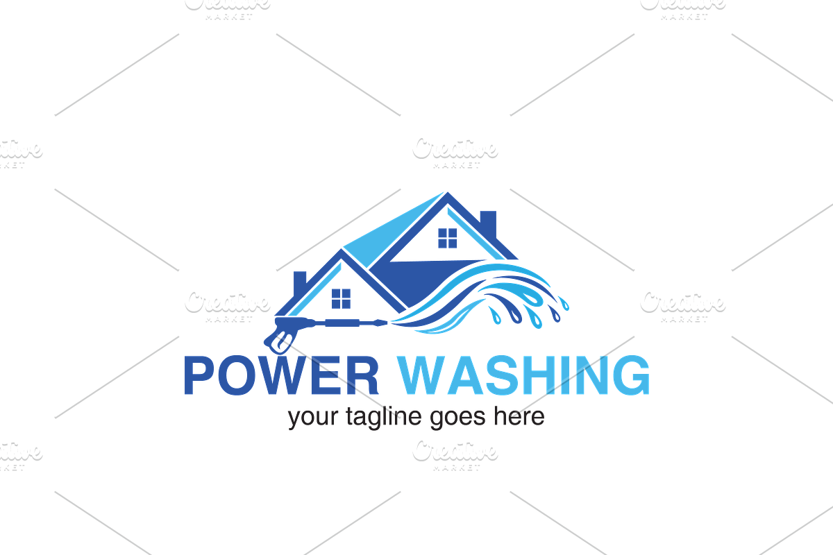 Pressure Washing Logo, a Branding & Logo Template by ND Creative (Photo 3 of 3)