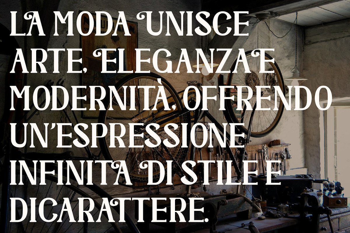 Demerique - Serif Typeface Font, a Serif Font by Rishsketch (Photo 6 of 15)