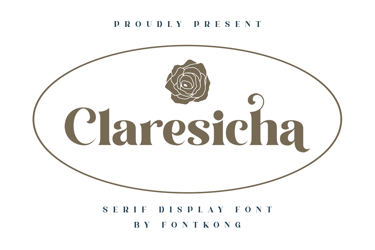 Claresicha - Serif Display Font, a Serif Font by overlaytemplates (Photo 1 of 6)