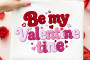 Be My Valentine Png Faux Yarn Latch, a Texture Illustration by designcity5 (Thumbnail 1 of 9)