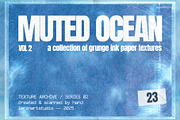 Muted Ocean –  Grunge Paper Textures, a Texture Graphic by lerinartstudio (Thumbnail 1 of 10)