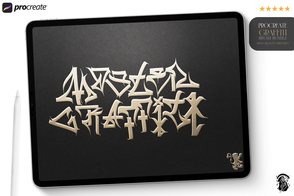Procreate - Master Graffiti -, a Brush Add-On by Studio.Valhalla (Photo 1 of 9)