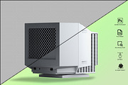Generic CRT Monitor Mockup, a Mockup by GraphicVil (Thumbnail 12 of 23)