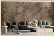 Fresco collection Leaves mural, a Wallpaper Graphic by Natalia0307 (Thumbnail 11 of 16)