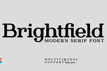 Brightfield Serif Font