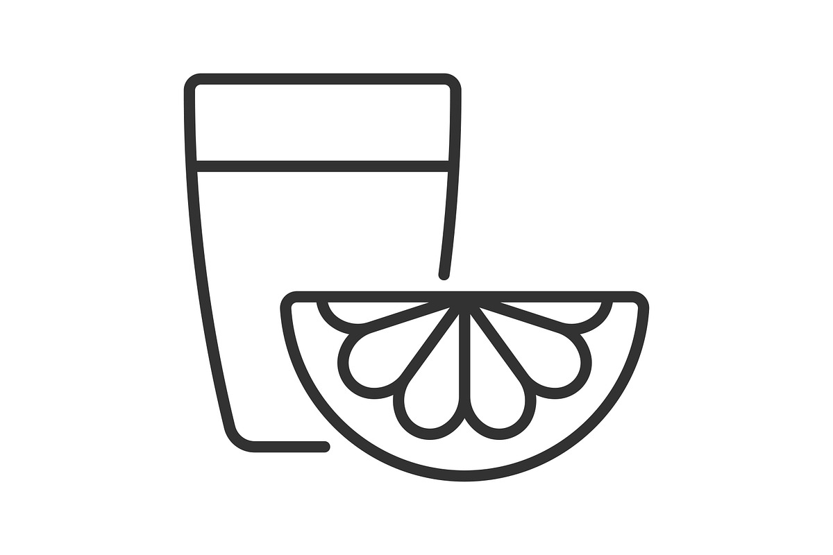 Breakfast line icon set, an Outline Icon by ElineDesign (Photo 3 of 3)